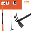 Black&Decker 148cm-es kapa üvegszálas nyéllel