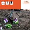 Black&Decker 148cm-es kapa üvegszálas nyéllel