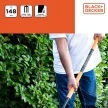 Black&Decker 148cm-es kapa üvegszálas nyéllel