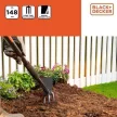 Black&Decker 148cm-es kapa üvegszálas nyéllel