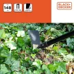 Black&Decker 148cm-es kapa üvegszálas nyéllel