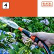 Black&Decker 4db-os kerti tömlő csatlakozó szett