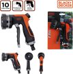 Black&Decker 10 funkciós locsoló pisztoly