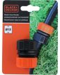 Black&Decker műanyag tömlőtoldó - 1/2''