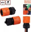 Black&Decker vízstoppos tömlőcsatlakozó - 1/2"