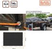 Black & Decker utánfutó takaróponyva - 3x4m