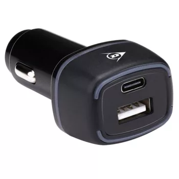 Dunlop szivargyújtós töltő - 1xUSB/USB-C - 12/24V