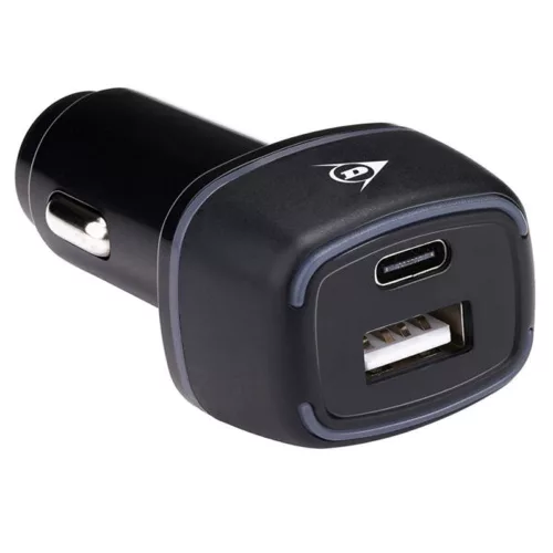 Dunlop szivargyújtós töltő - 1xUSB/USB-C - 12/24V