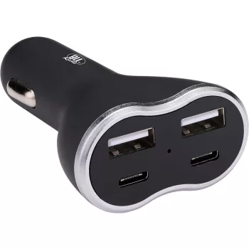 All Ride szivargyújtós töltő - 2xUSB/USB-C - 12/24V