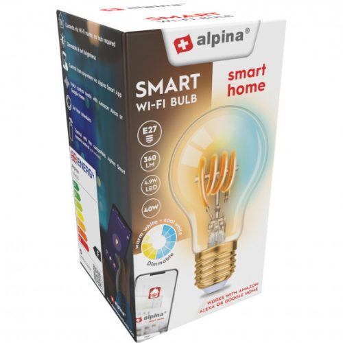 Alpina Smart E27 LED okosizzó