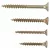 Kinzo 4 féle facsavar készlet Torx fejjel - 350db-os