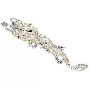 Króm dekoráció - sárkány