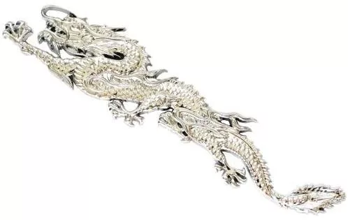 Króm dekoráció - sárkány