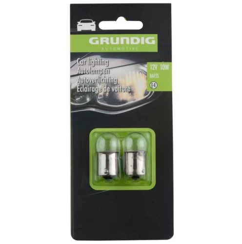 Grundig BA15S izzó - 12V 10W - párban