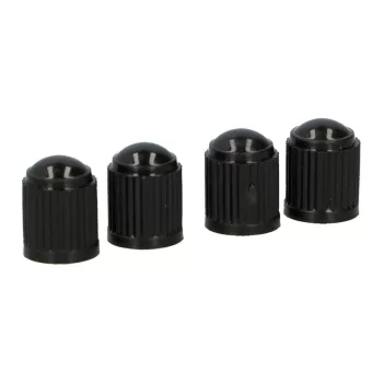 Dunlop műanyag szelepsapka - fekete - 4db
