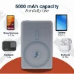 Grundig vezeték nélküli Powerbank - 5000mAh