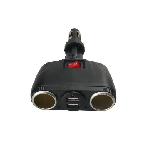 All Ride 4-es szivargyújtó elosztó - kapcsolható/dönthető - 12/24V