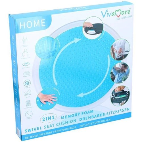 All Ride gél, forgó ülőpárna - kerek, 39cm