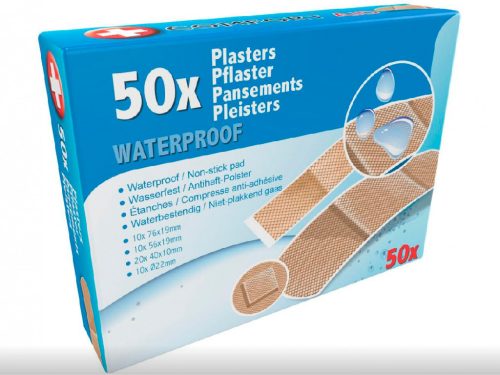 Comfort Aid vízálló sebtapasz - 50db