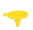 Összenyomható szilikon tölcsér - sárga