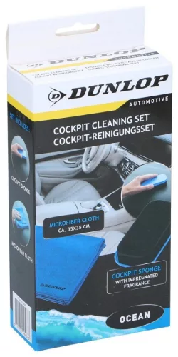 Dunlop óceán illatú szivacs + mikroszálas kendő készlet