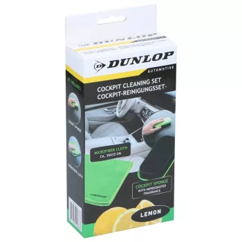 Dunlop citrom illatú szivacs + mikroszálas kendő készlet