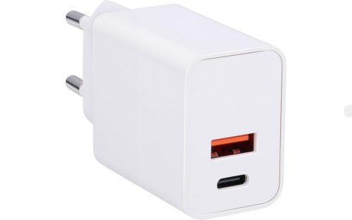 Grundig hálozati töltő - USB-USB-C - fehér - 230V 20W