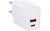 Grundig hálozati töltő - USB-USB-C - fehér - 230V 20W