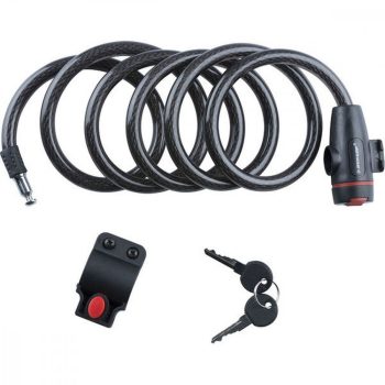 Dunlop kábelzár tartóval - 180cm