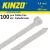 Kinzo gyorskötöző - fehér - 100db