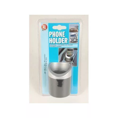 Telefontartó pohártartóba - ezüst