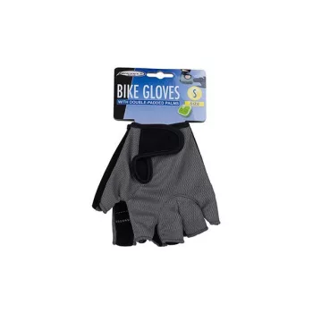 Kerékpáros kesztyű - fekete/szürke - S