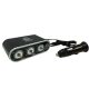 All Ride 3-as szivargyújtó elosztó külön kapcsolókkal és USB kimenettel - 12/24V