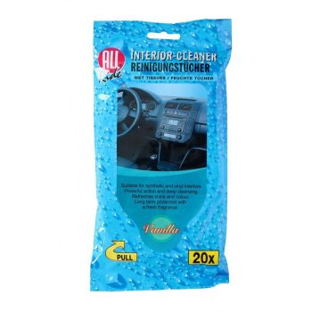 All Ride törlőkendő - vanília illat - 20db