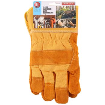   All Ride textil-bőr munkakesztyű - 10,5-es méret - párban