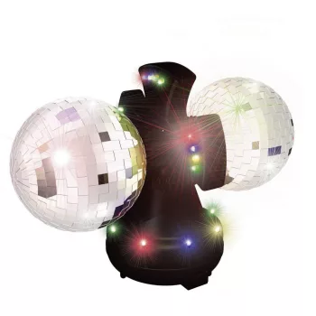 Dupla Disco gömb - LED-es