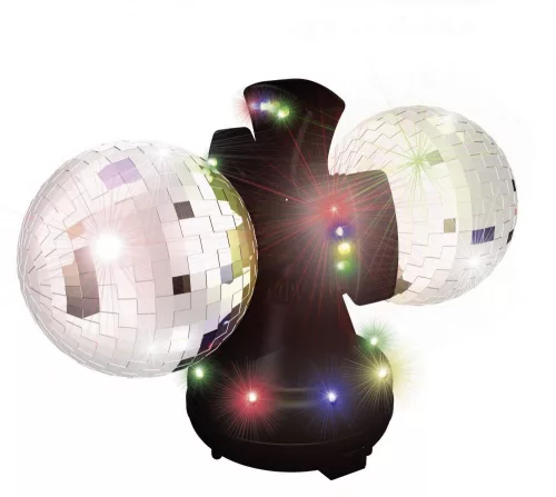 Dupla Disco gömb - LED-es