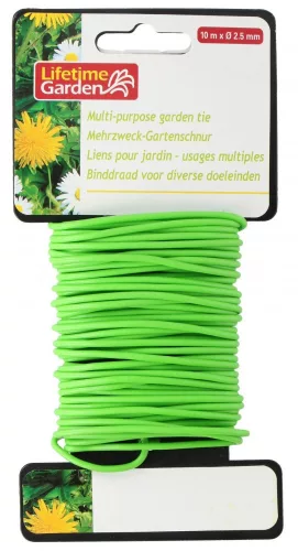 LifeTime Garden gumírozott kerti Kötöző - 2,5mm x 10m