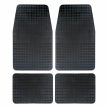 4 részes gumi autószőnyeg szett - fekete - Voyager