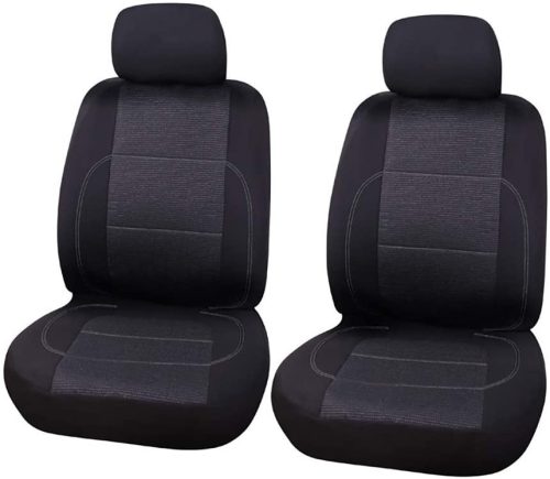 CARPOINT Paris 4 részes üléshuzat szett - fekete/szürke