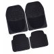 Carpoint - 4 részes autószőnyeg szett, gumi, vágható, fekete színű