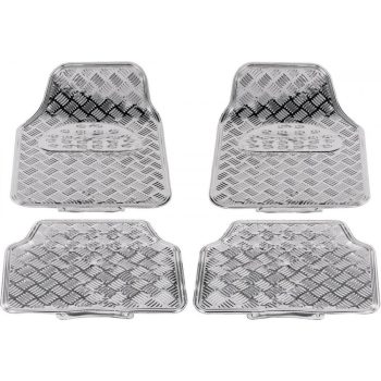   Carpoint 4 részes univerzális autószőnyeg szett -alumínium bevonattal