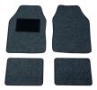 Carpoint - 4 részes, autós szőnyegszett, műanyagszövet, szürke színű