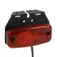 LED szélességjelző, szerelő konzollal - piros - 9-32V