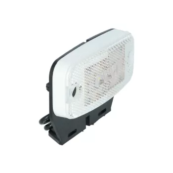 LED szélességjelző, szerelő konzollal - fehér - 9-32V
