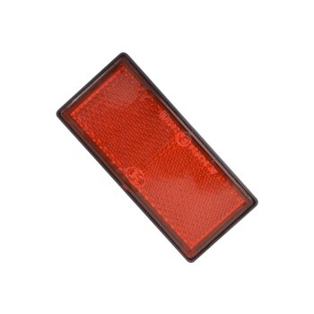   Carpoint fényvisszaverő prizma - téglalap - piros - 86x40mm