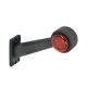 Carpoint LED-es szélességjelző,  jobbra - 60° piros/fehér - 200mm