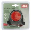 Carpoint LED utánfutó szélességjelző - jobb piros/fehér - 67 mm