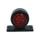 Carpoint LED-es szélességjelző - piros/fehér - bal - 73mm