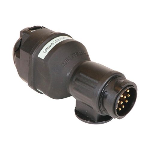 Carpoint Canbus LED utánfutó vonóhorog csatlakozó átalakító - 13/7pin - 12V
